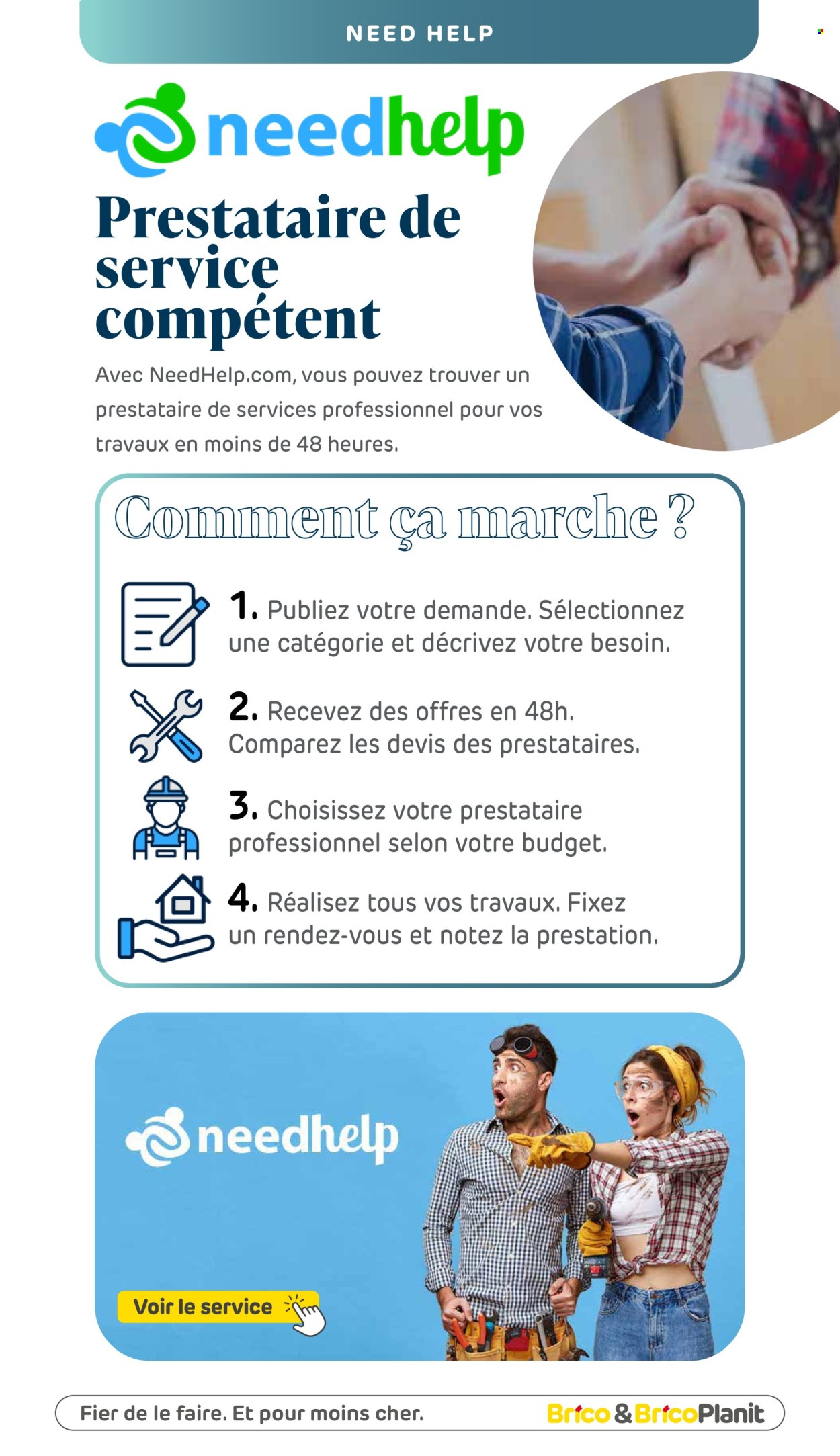 Catalogue Brico. Page 1