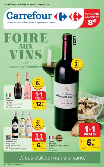 Catalogue Carrefour - 26/02/2025 - 17/03/2025.