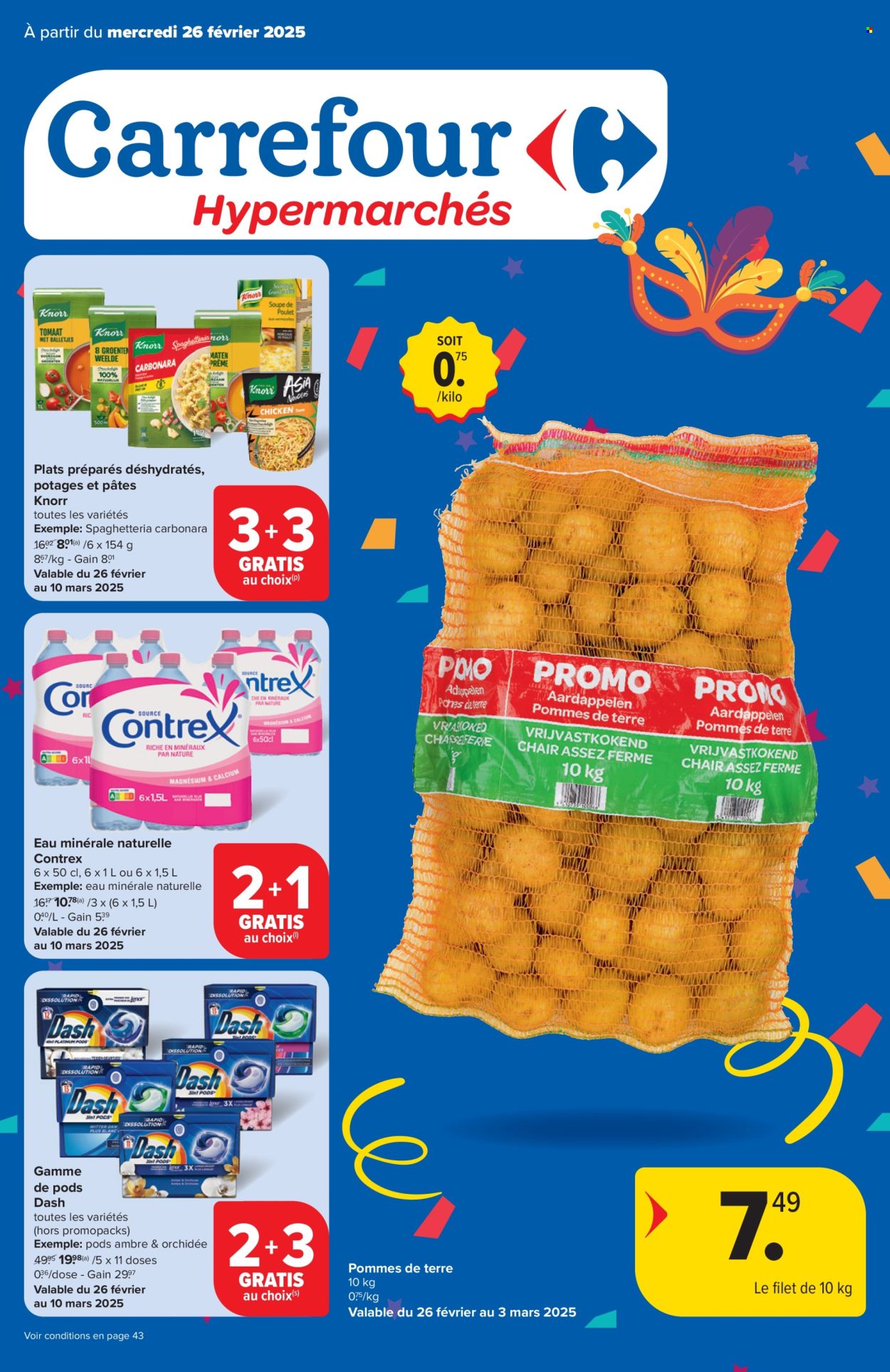 Catalogue Carrefour hypermarkt - 26/02/2025 - 10/03/2025. Page 1