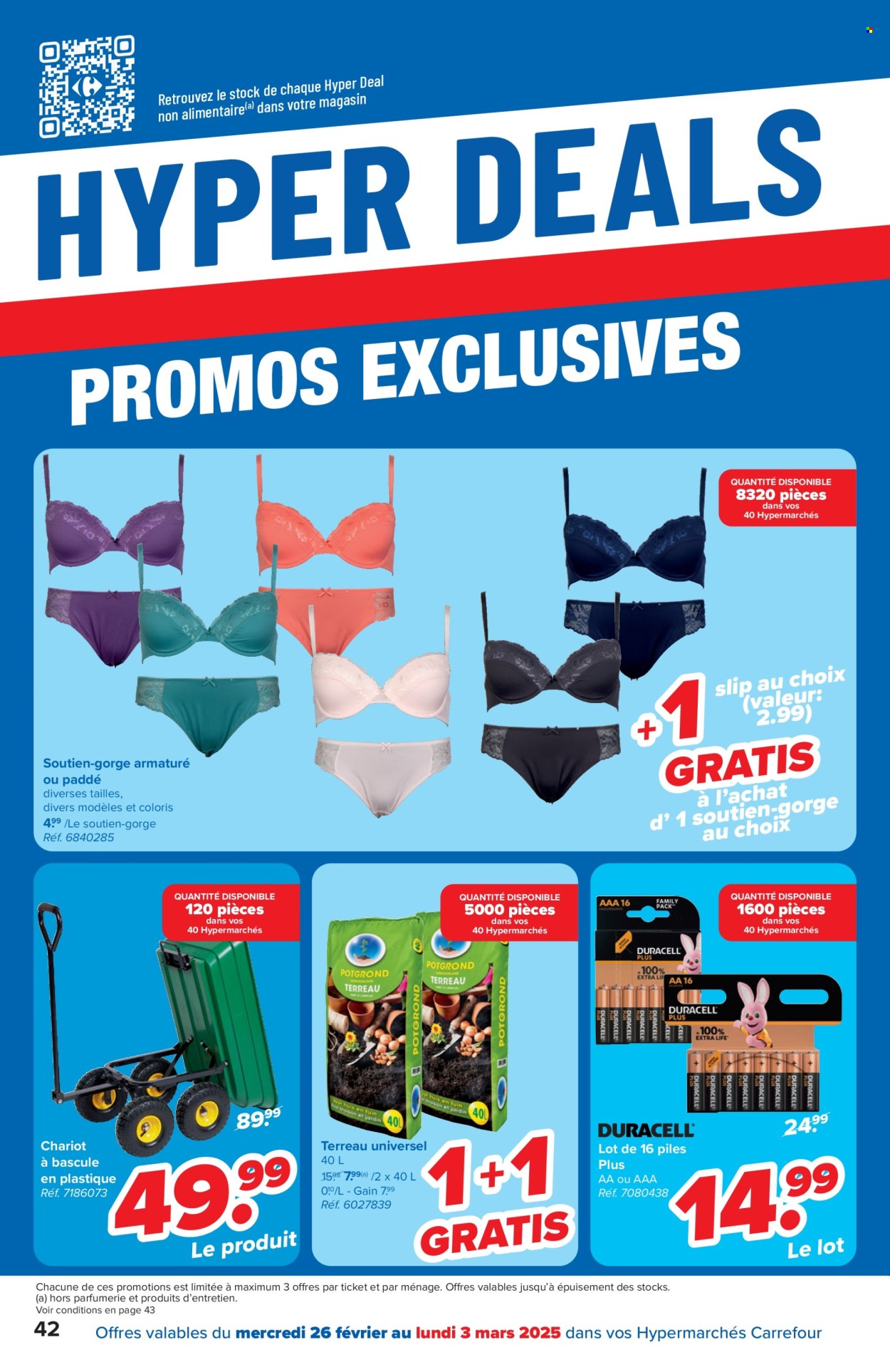 Catalogue Carrefour hypermarkt - 26/02/2025 - 10/03/2025. Page 1