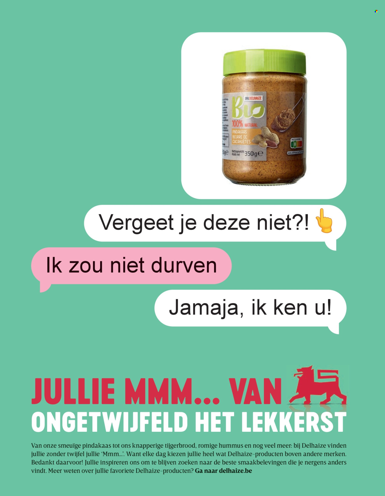 Catalogue Delhaize. Page 1