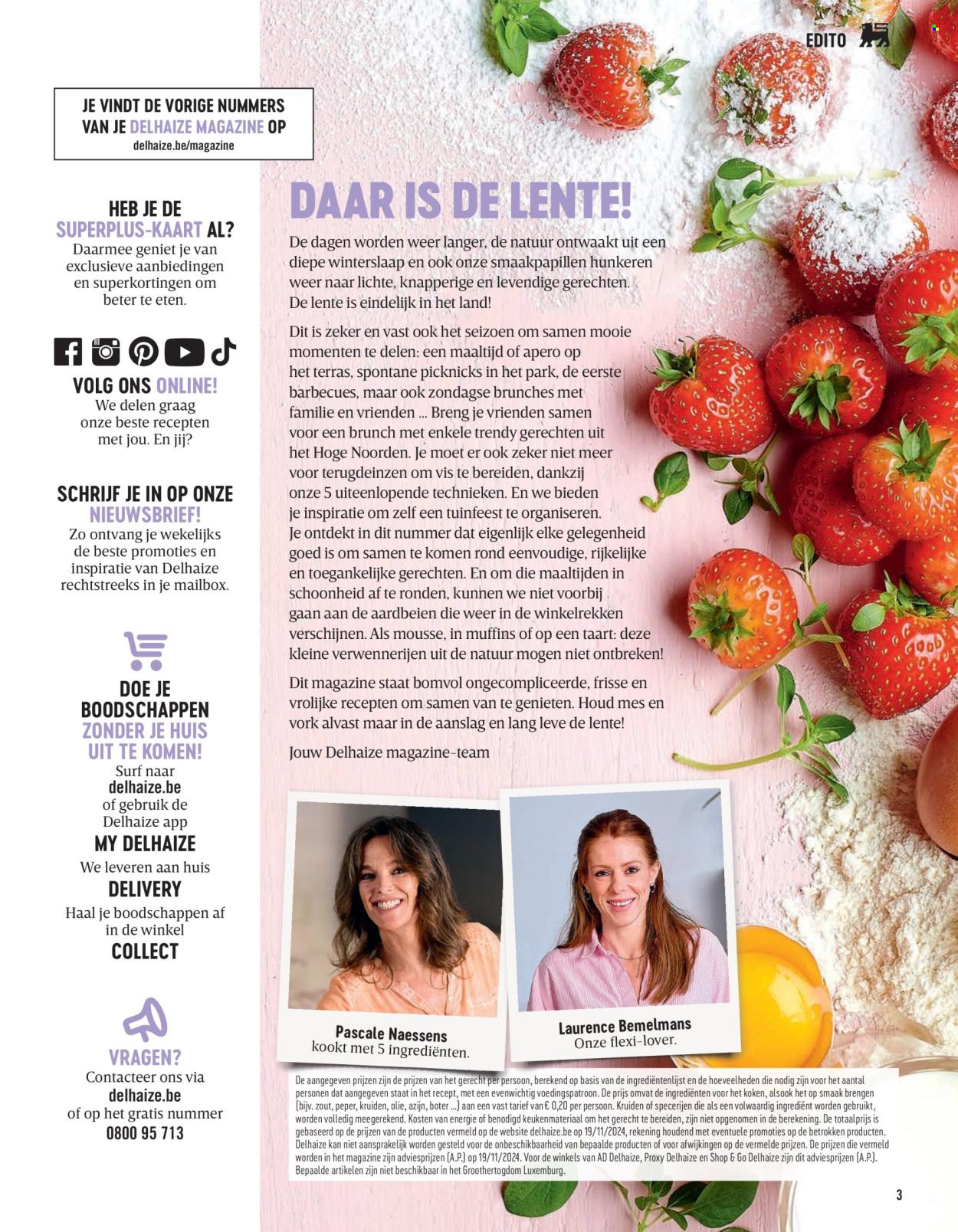 Catalogue Delhaize. Page 1