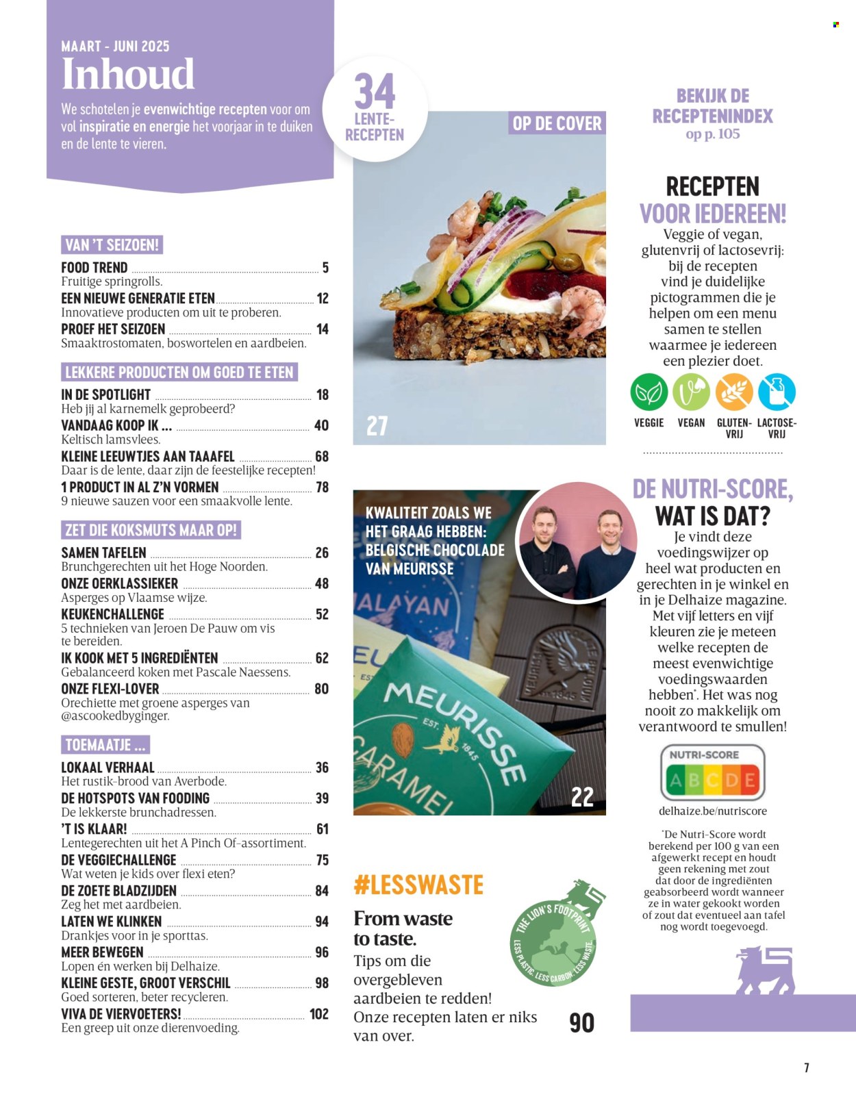 Catalogue Delhaize. Page 1