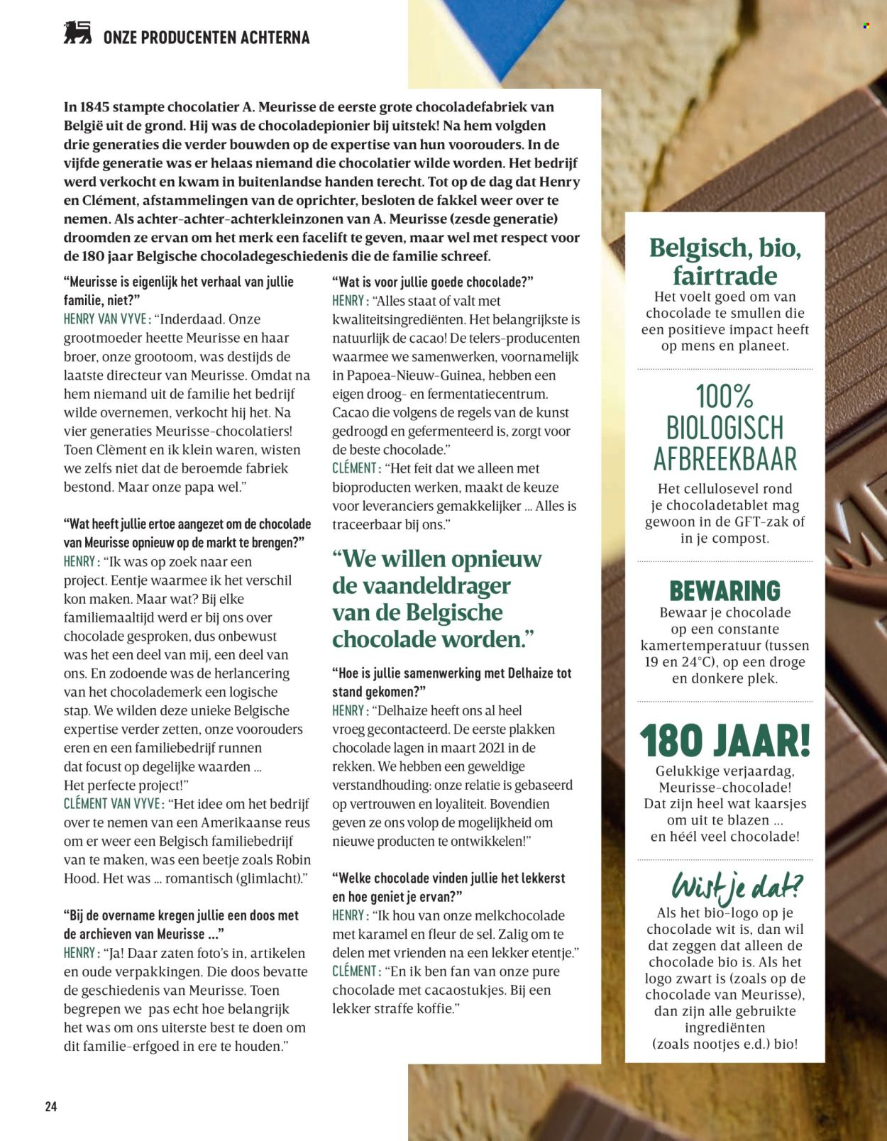 Catalogue Delhaize. Page 1