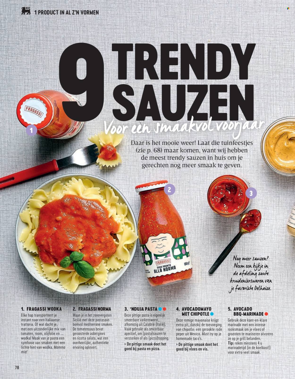 Catalogue Delhaize. Page 1