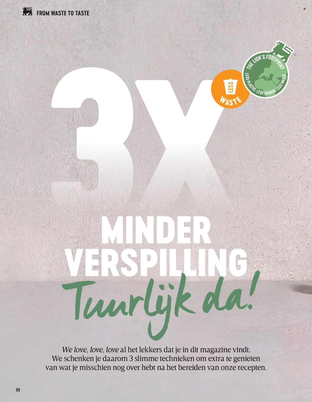 Catalogue Delhaize. Page 1