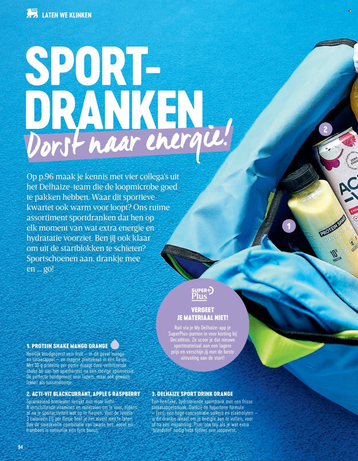 Catalogue Delhaize. Page 1