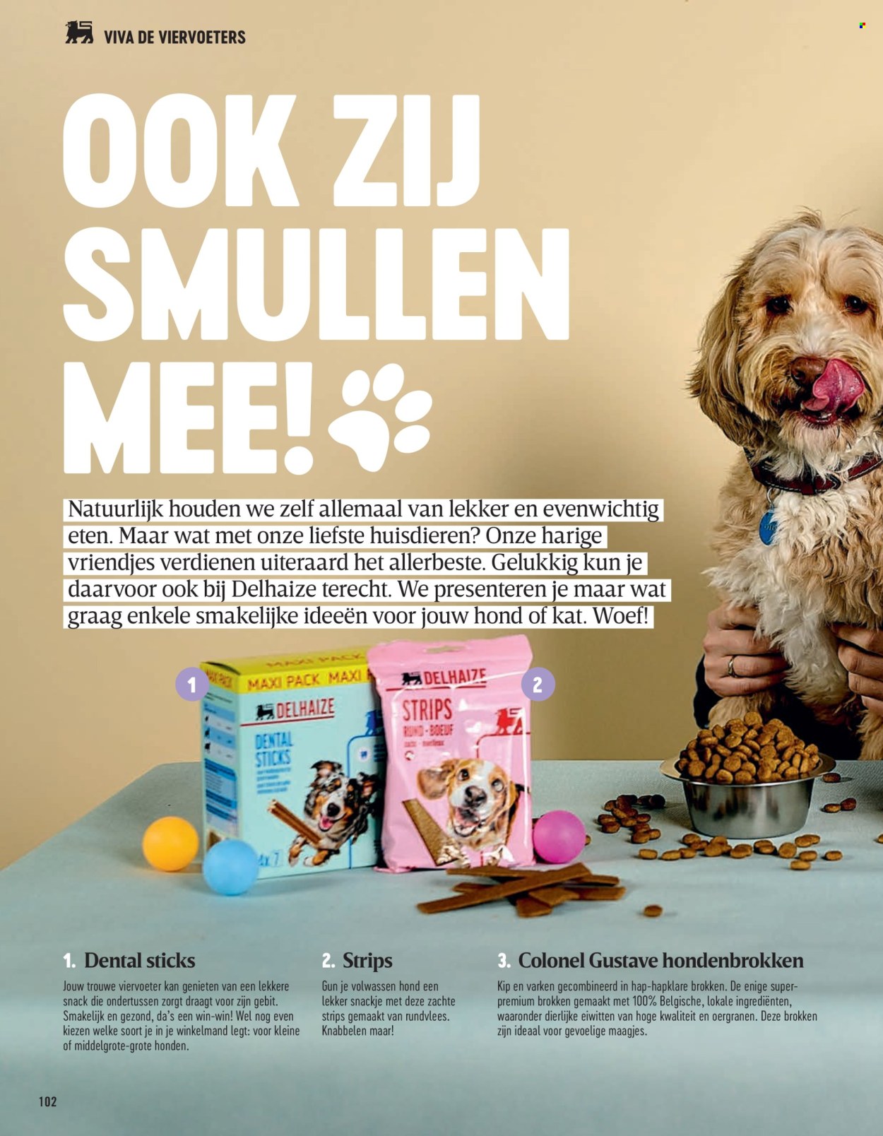 Catalogue Delhaize. Page 1