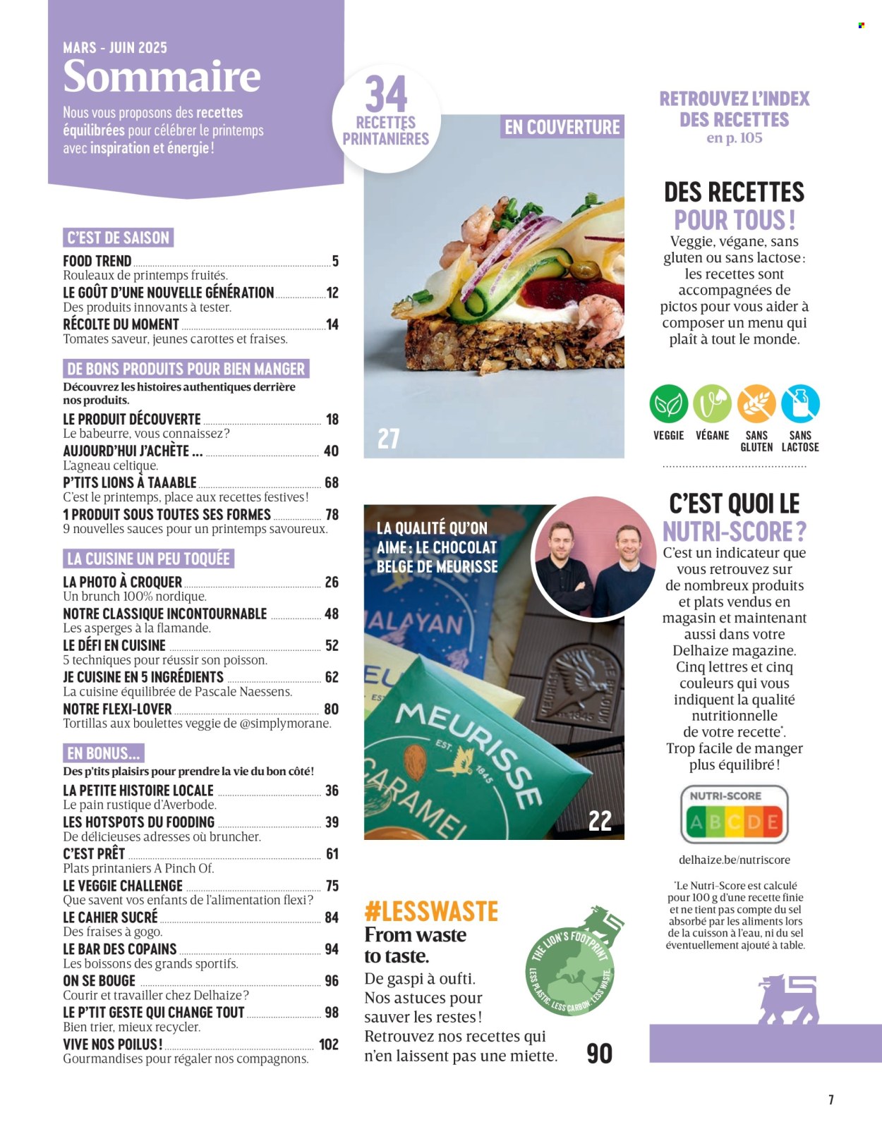 Catalogue Delhaize. Page 1