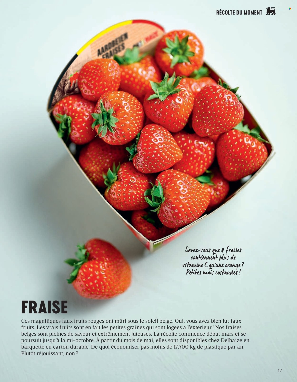 Catalogue Delhaize. Page 1