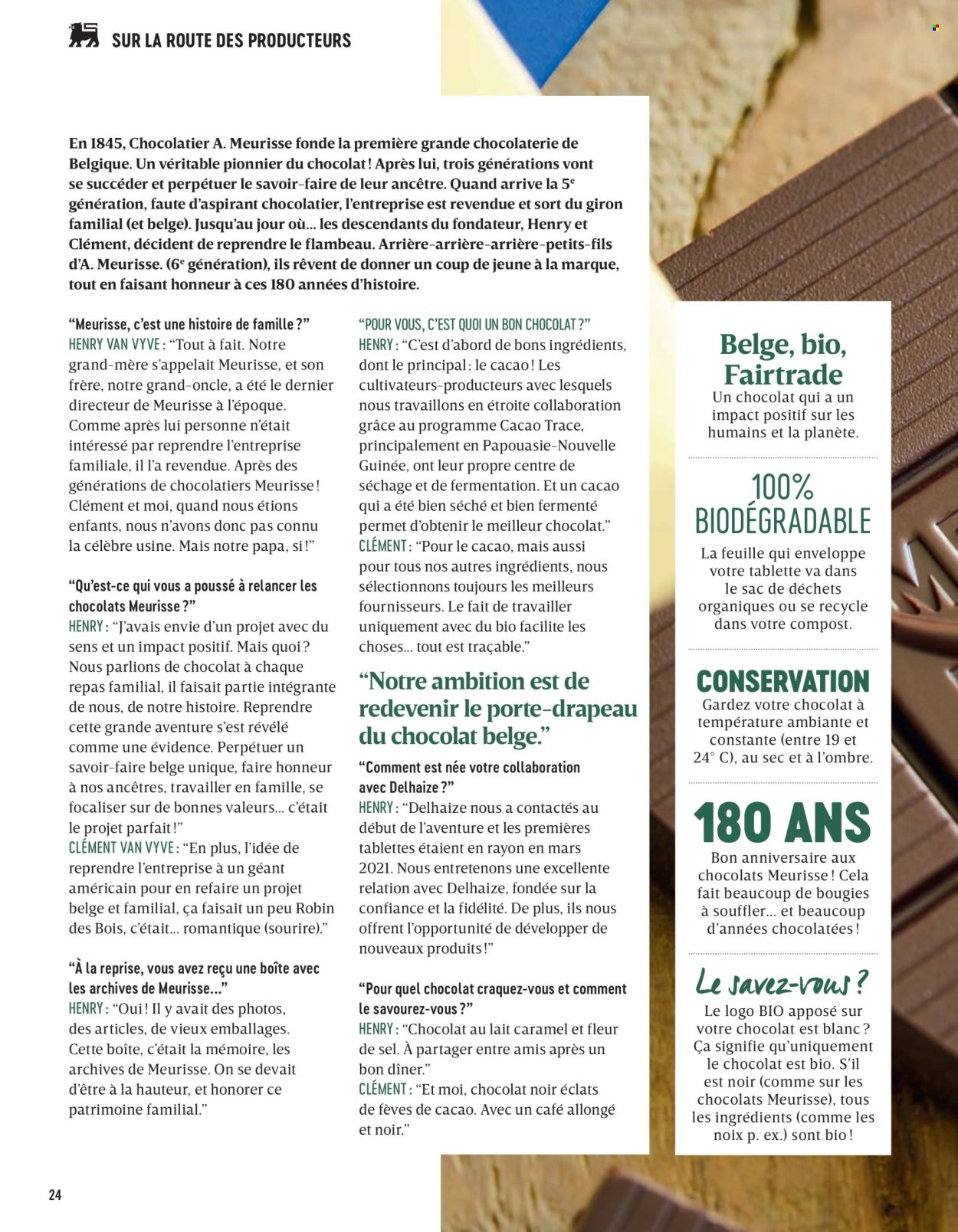 Catalogue Delhaize. Page 1