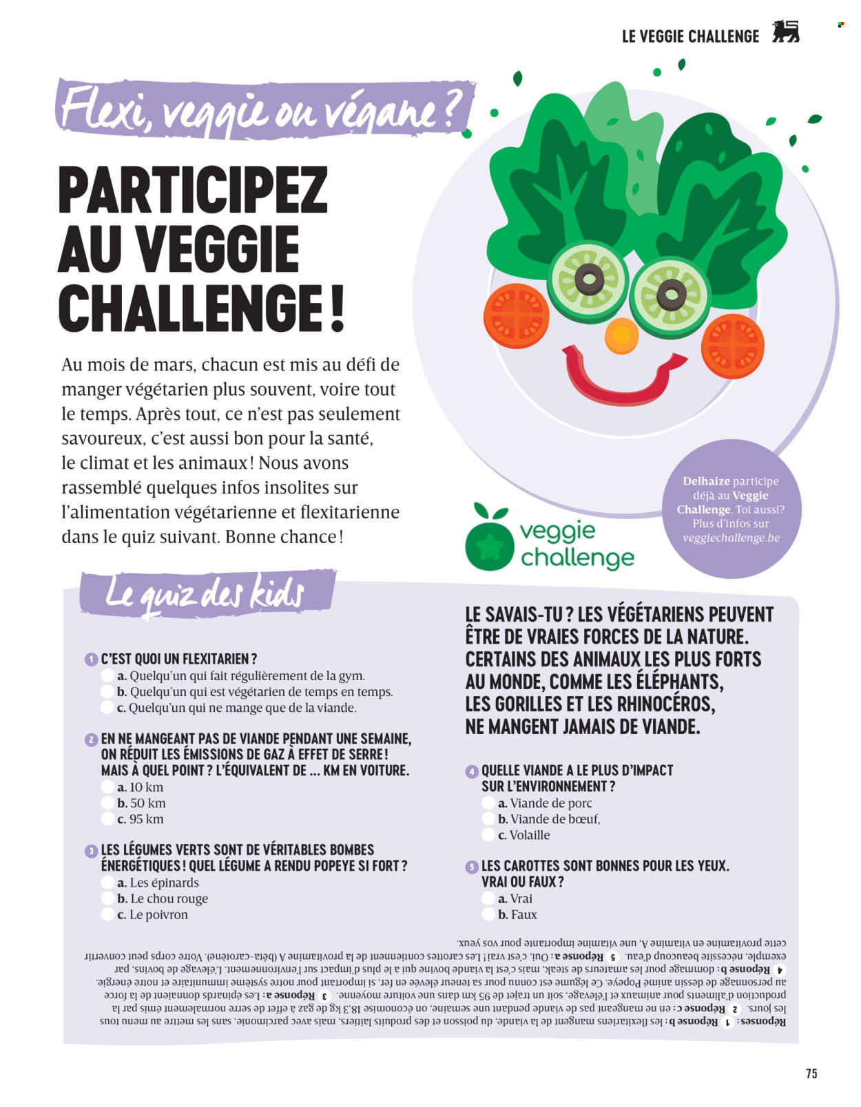 Catalogue Delhaize. Page 1
