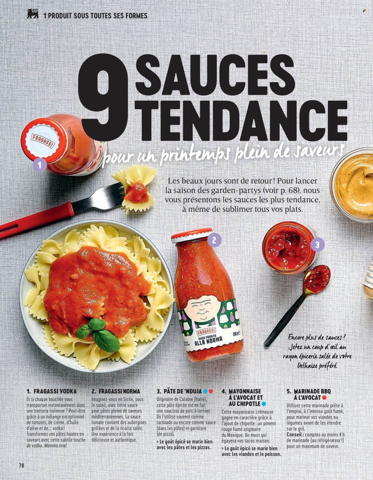 Catalogue Delhaize. Page 1