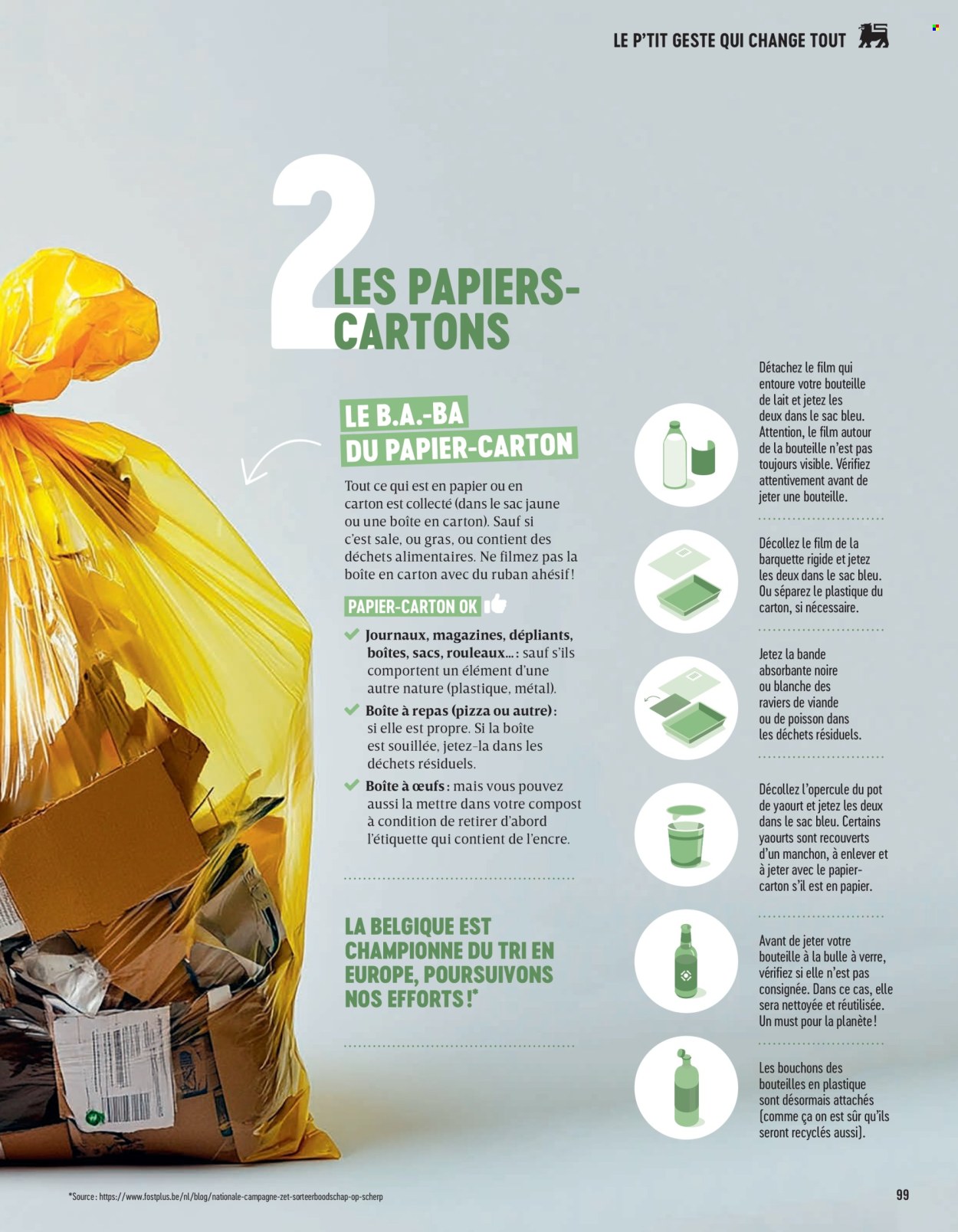 Catalogue Delhaize. Page 1
