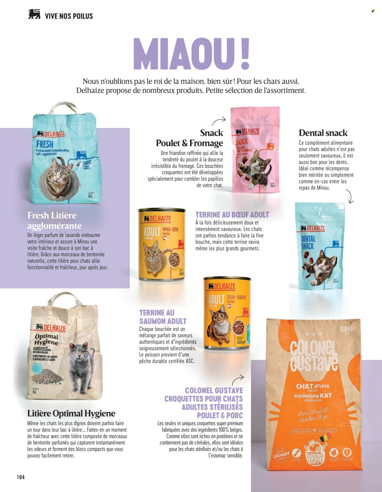 Catalogue Delhaize. Page 1
