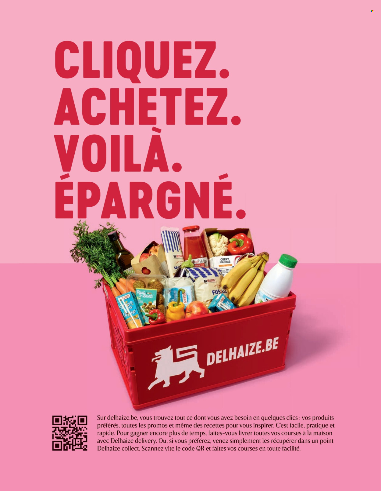 Catalogue Delhaize. Page 1