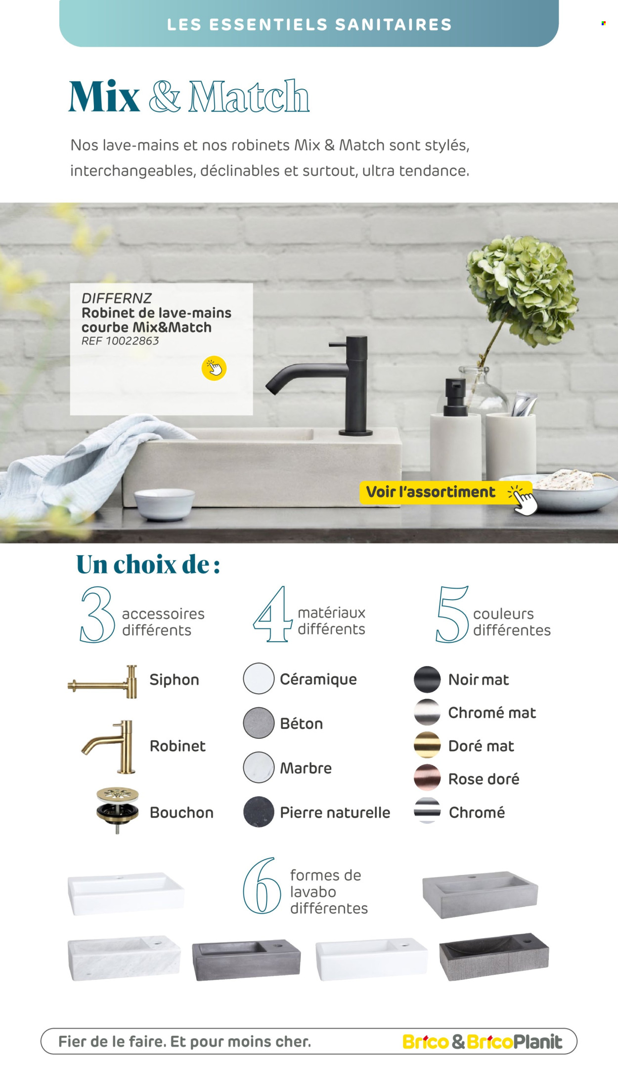 Catalogue Brico. Page 1