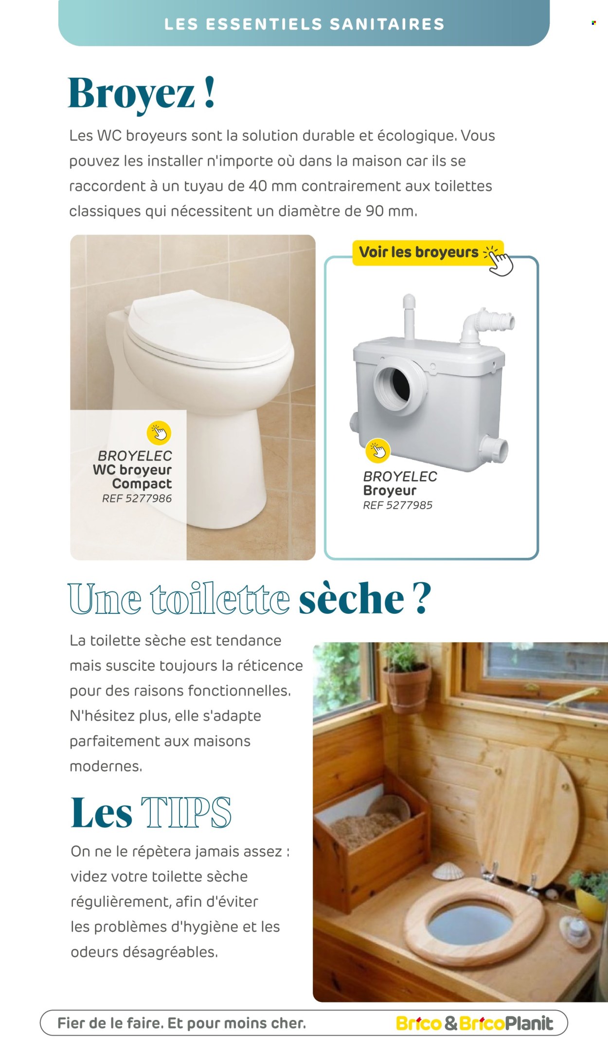 Catalogue Brico. Page 1