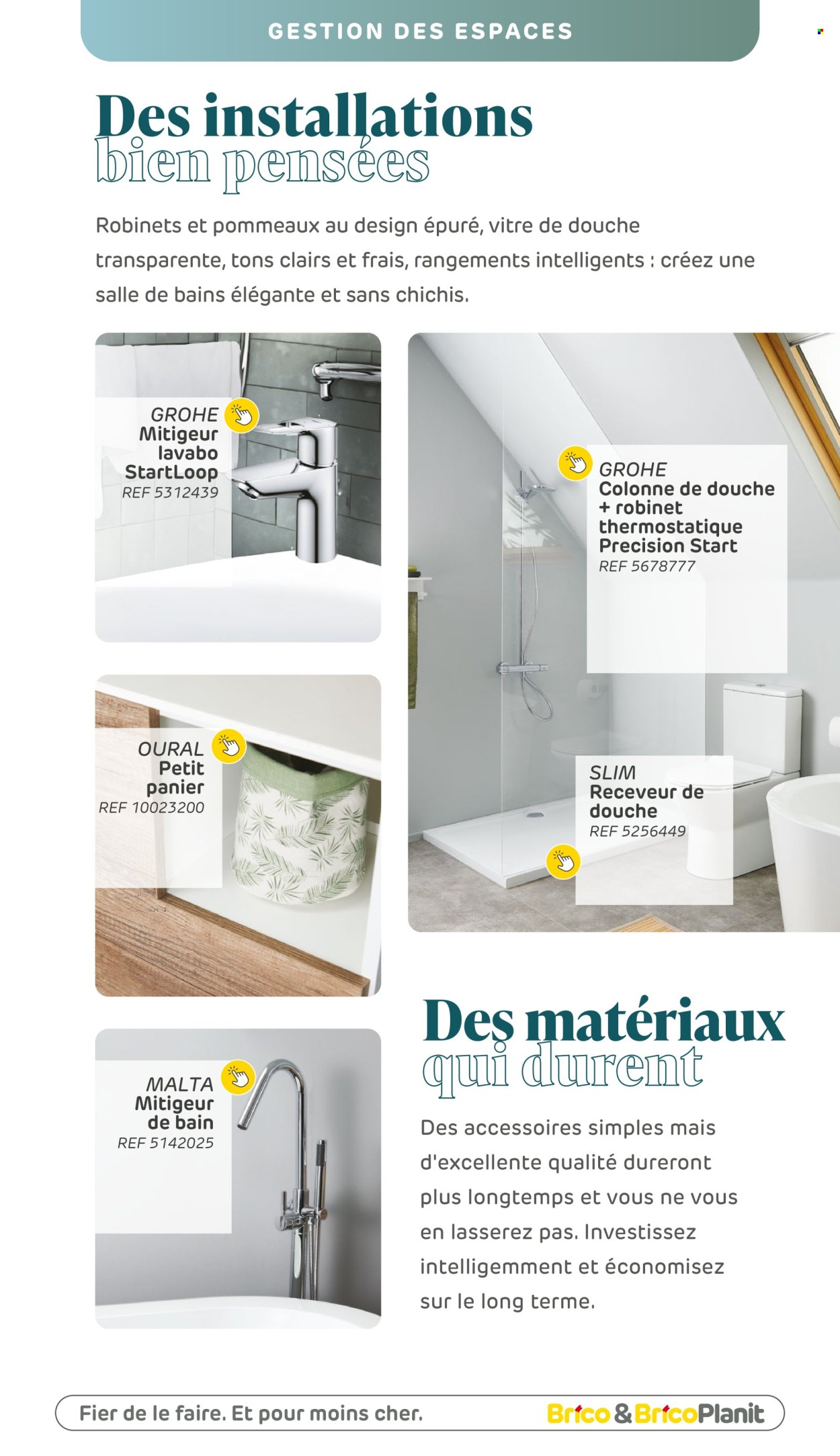 Catalogue Brico. Page 1