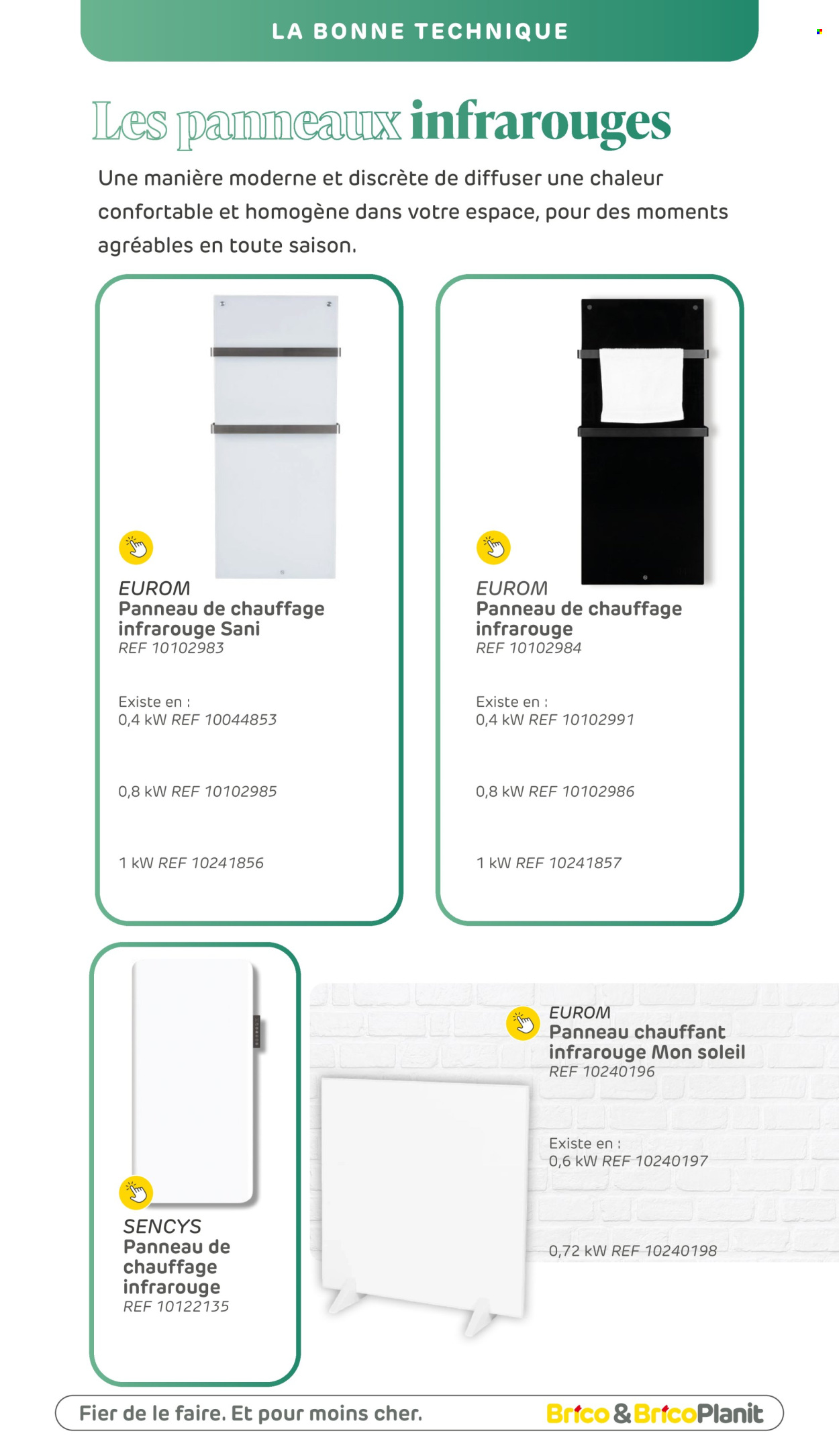 Catalogue Brico. Page 1
