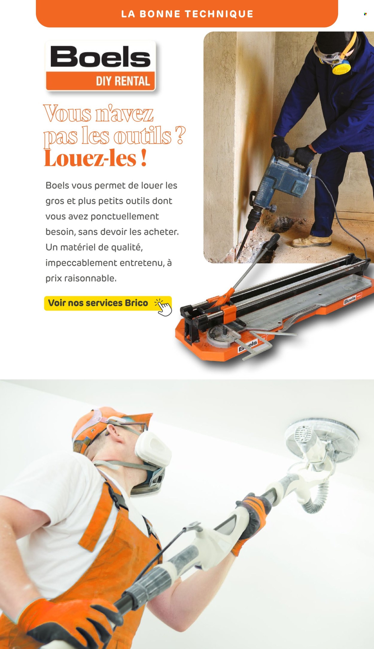 Catalogue Brico. Page 1