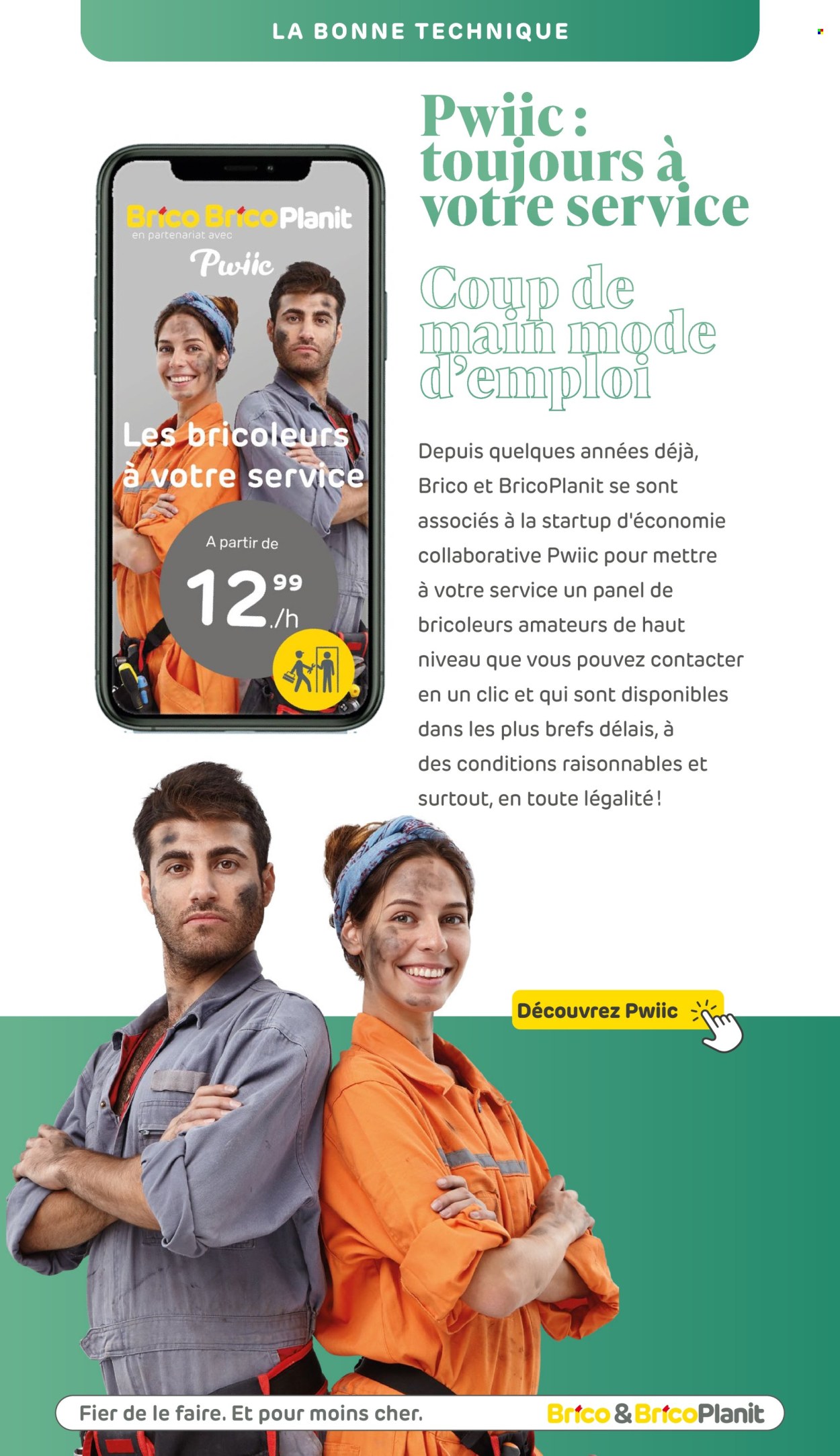 Catalogue Brico. Page 1
