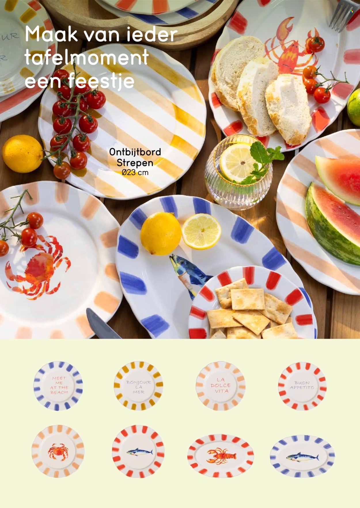 Catalogue Leen Bakker. Page 1