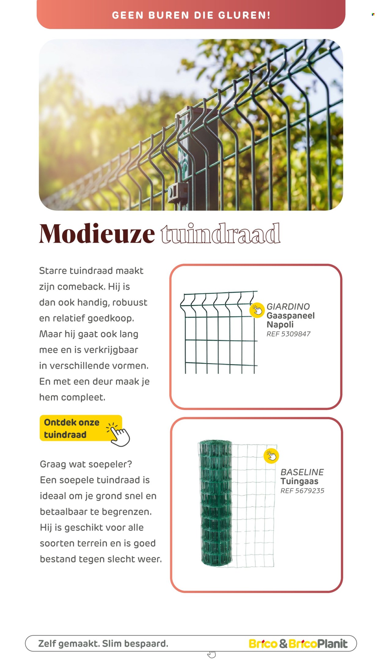 Catalogue Brico. Page 1