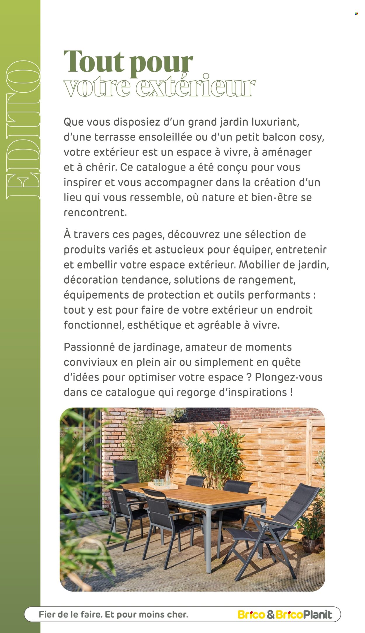 Catalogue Brico. Page 1