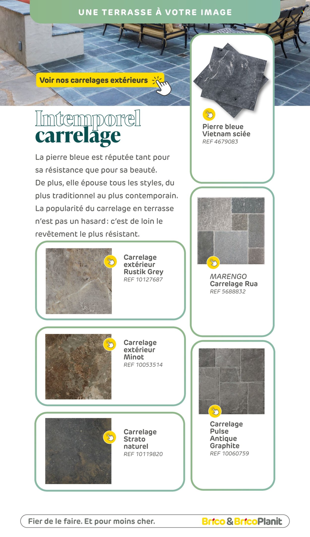 Catalogue Brico. Page 1
