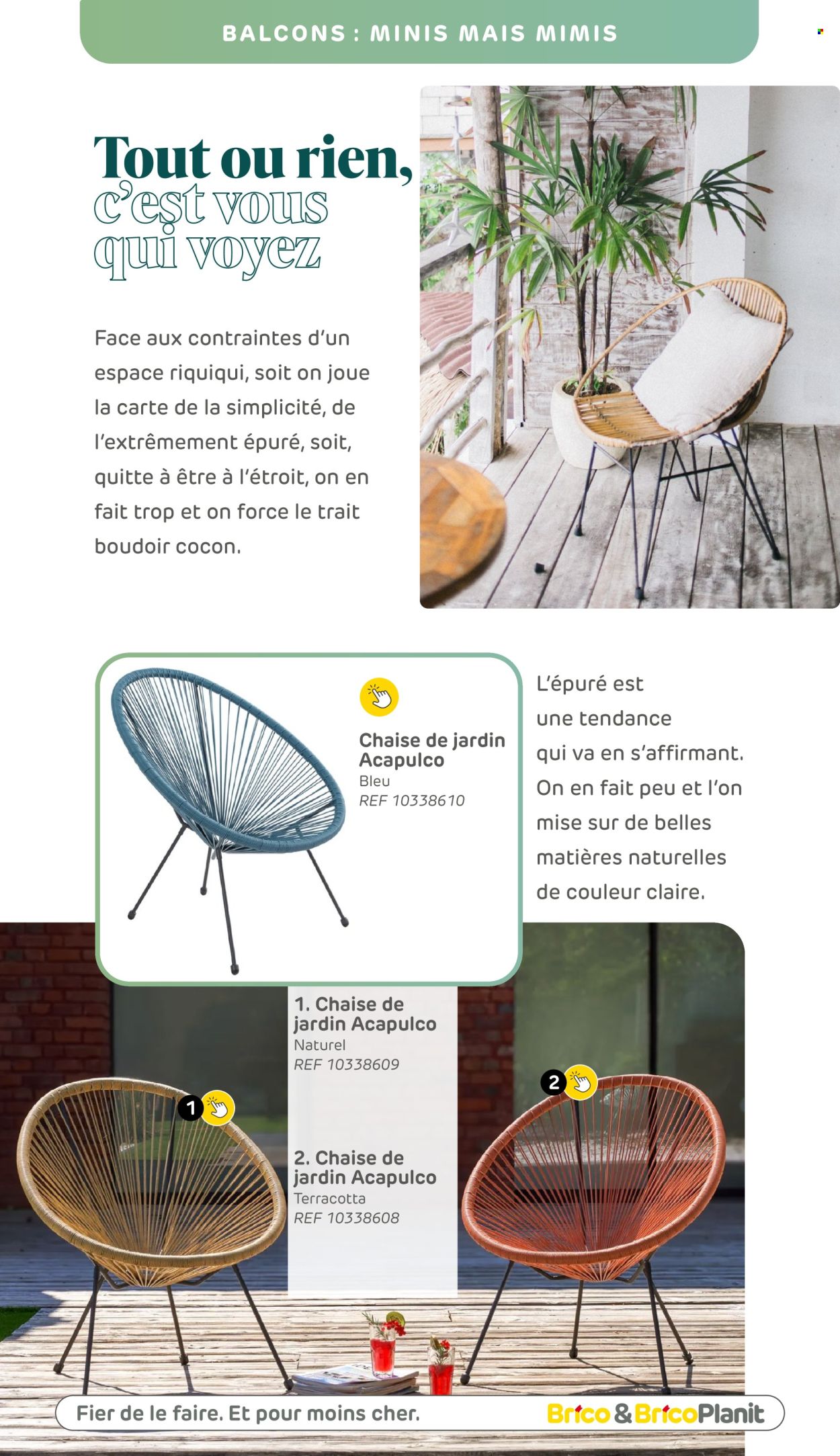 Catalogue Brico. Page 1