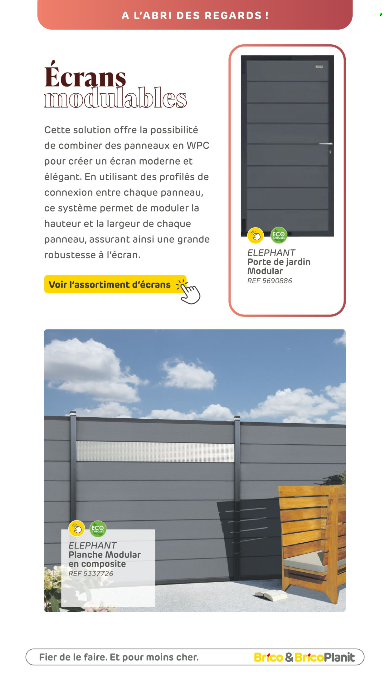 Catalogue Brico. Page 1