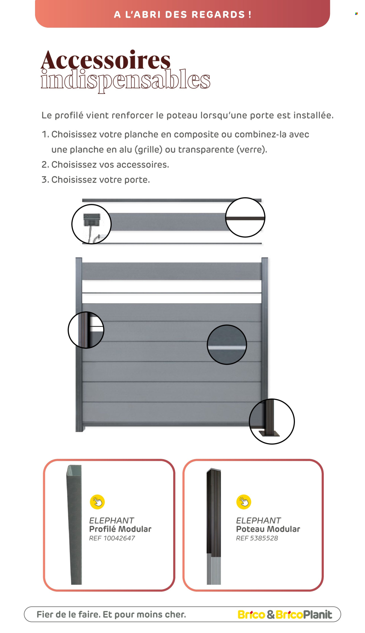 Catalogue Brico. Page 1