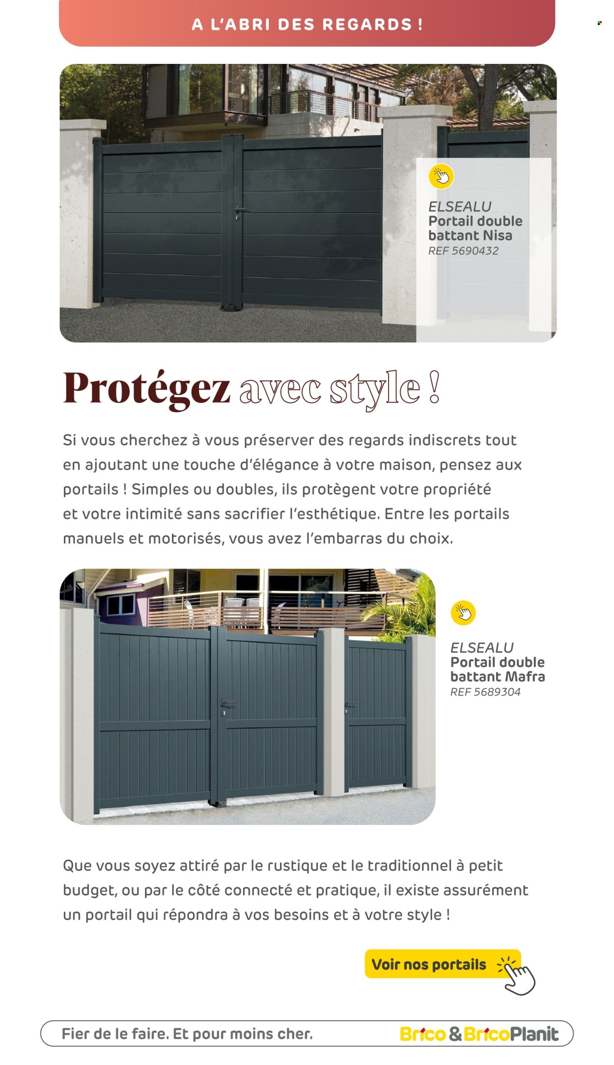 Catalogue Brico. Page 1