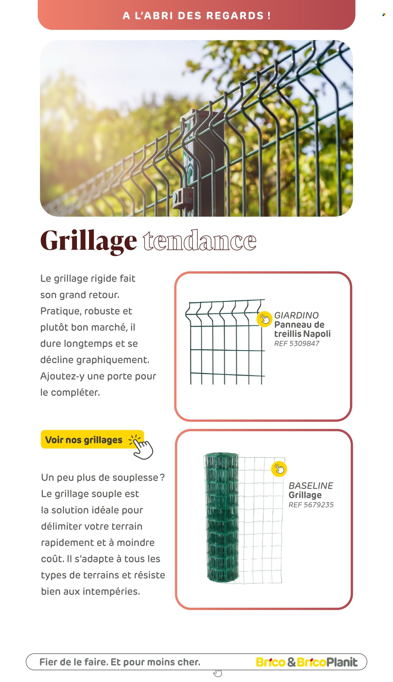 Catalogue Brico. Page 1