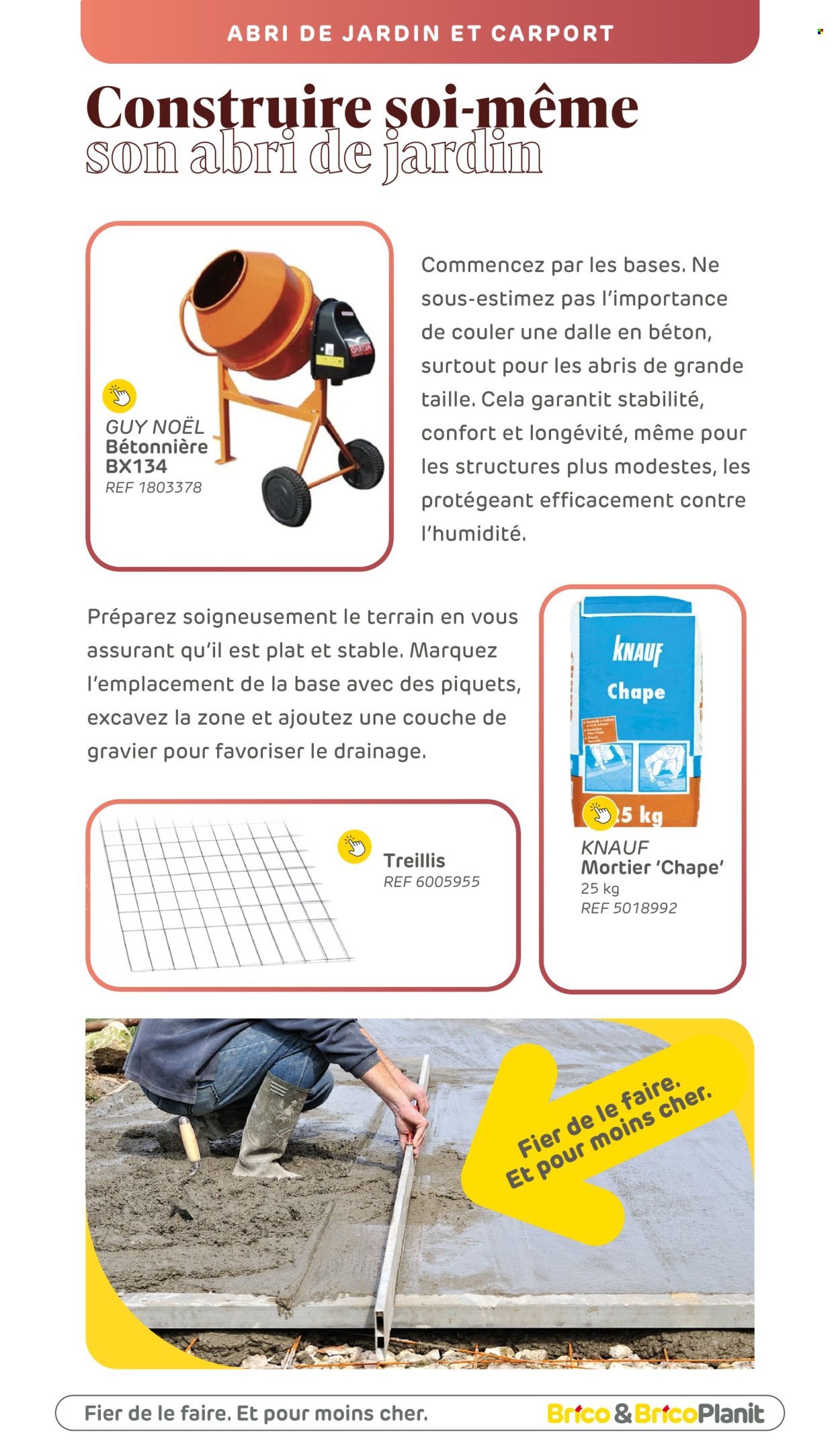Catalogue Brico. Page 1