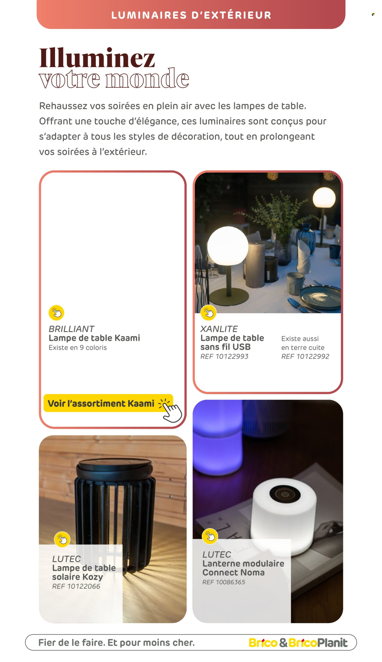 Catalogue Brico. Page 1