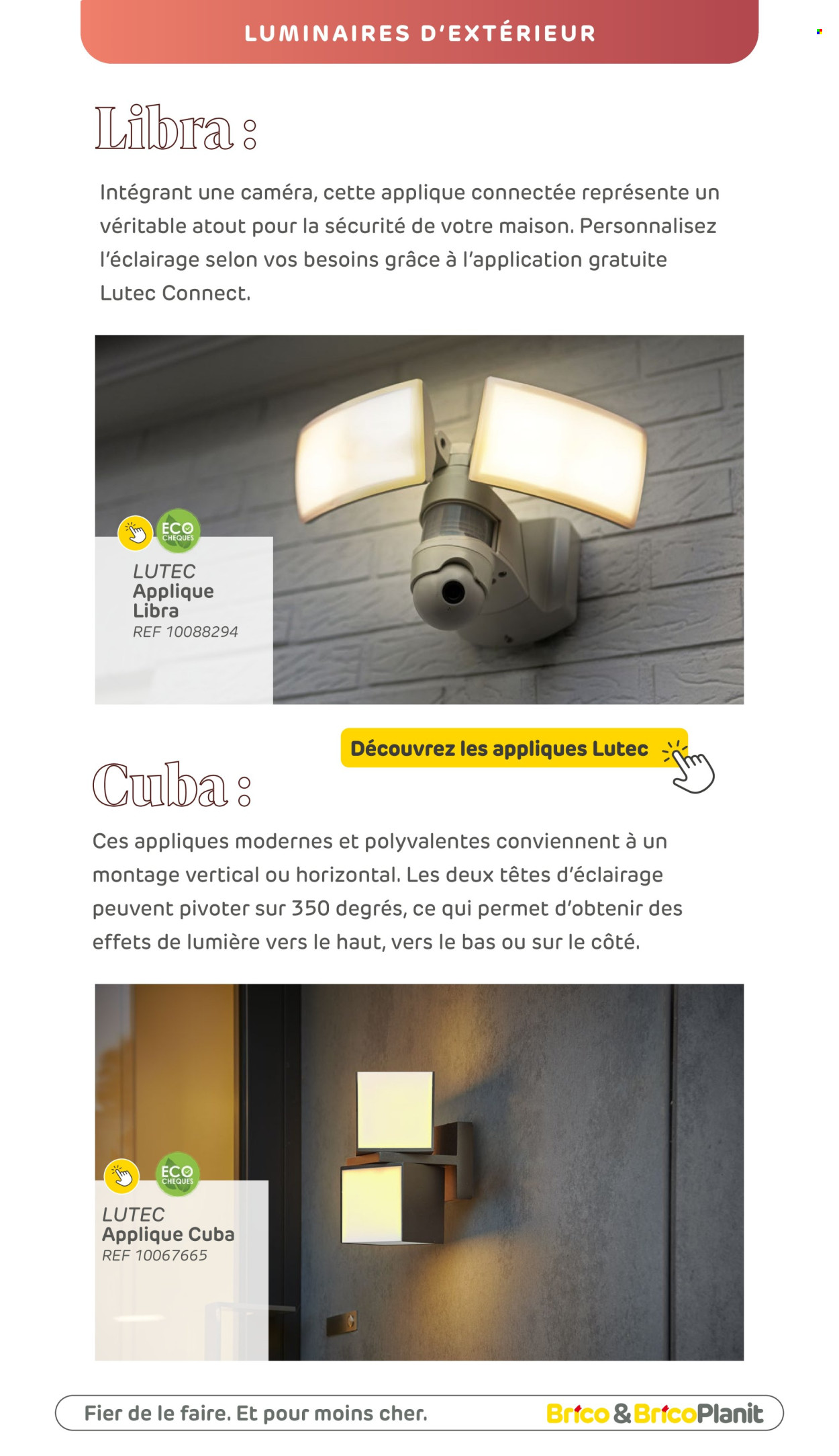 Catalogue Brico. Page 1