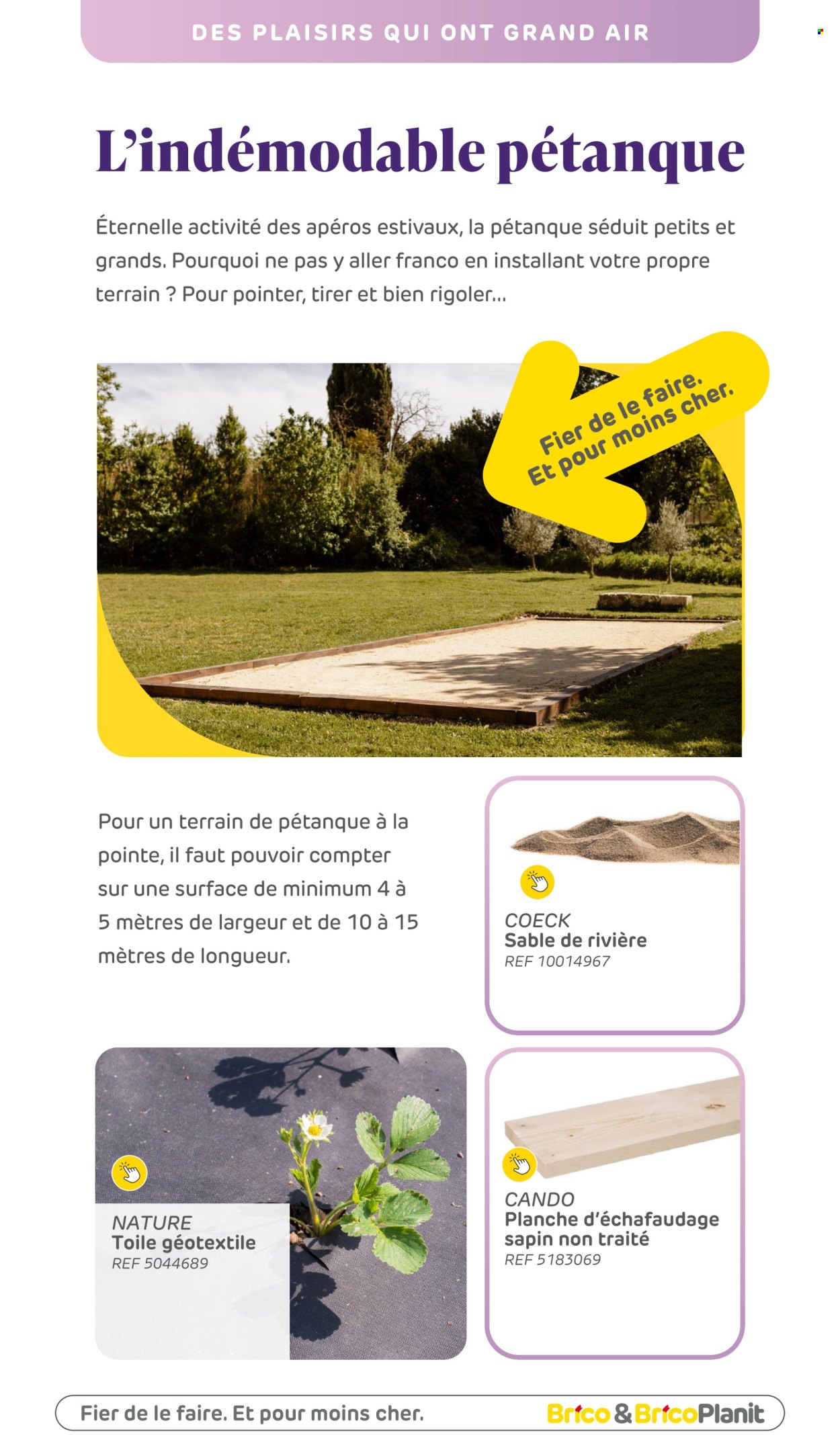 Catalogue Brico. Page 1