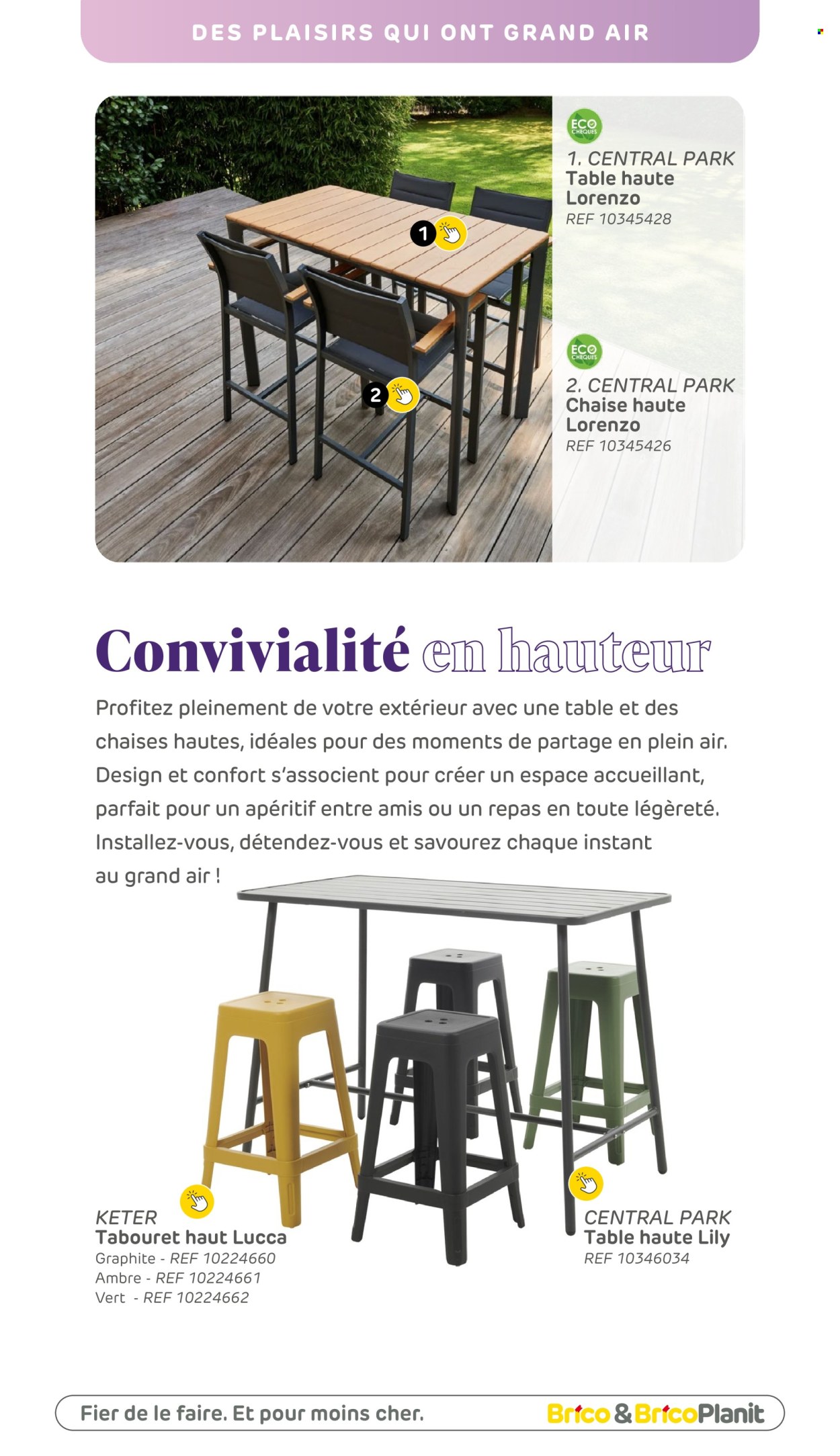 Catalogue Brico. Page 1