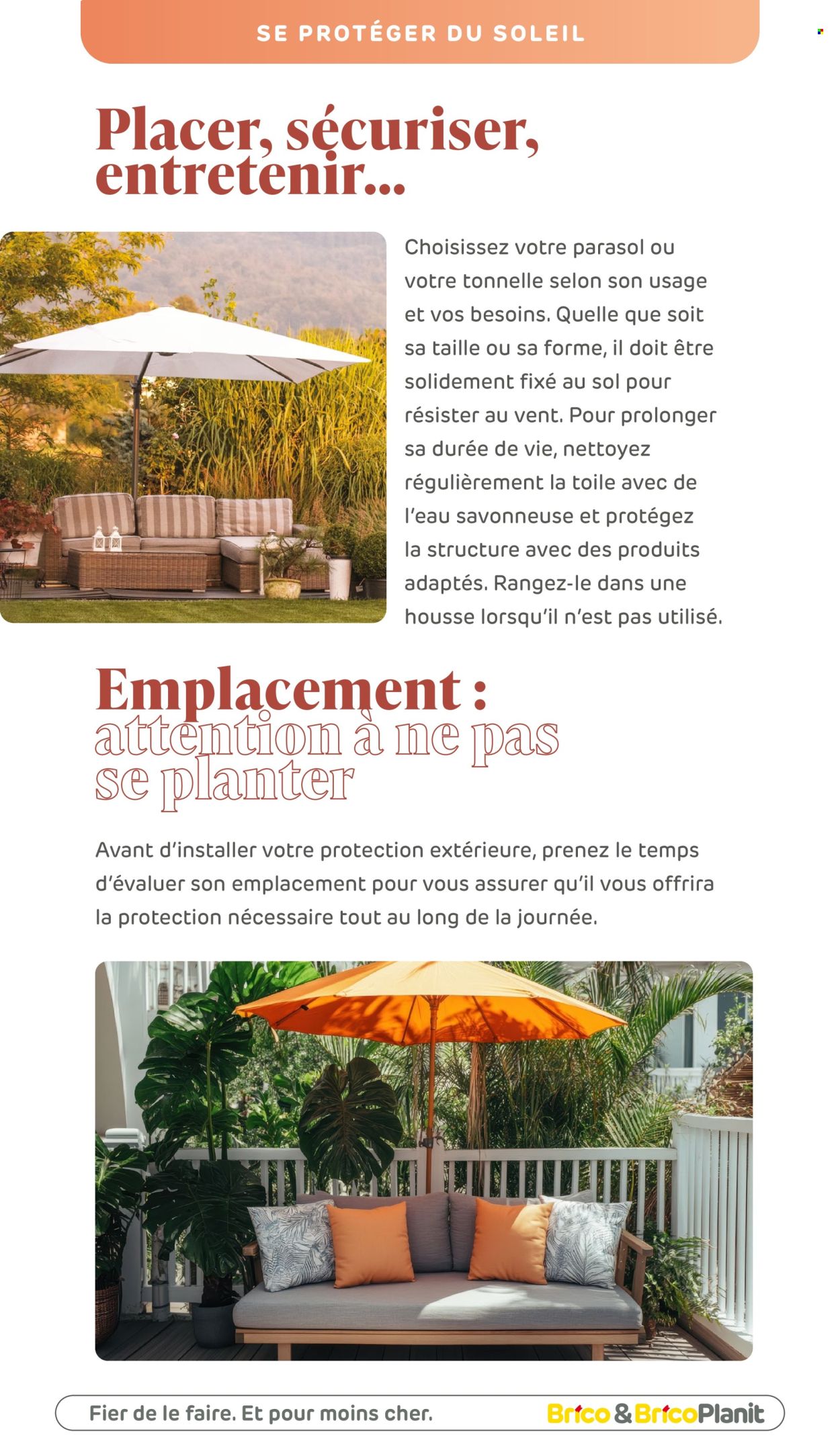 Catalogue Brico. Page 1