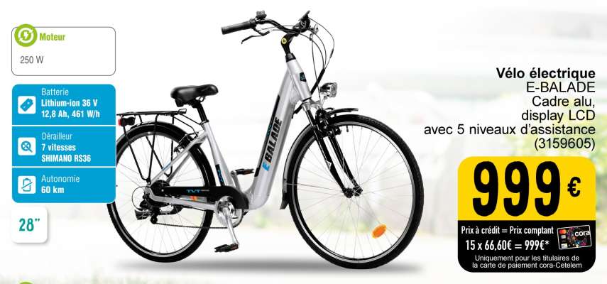 Vélo électrique E-BALADE