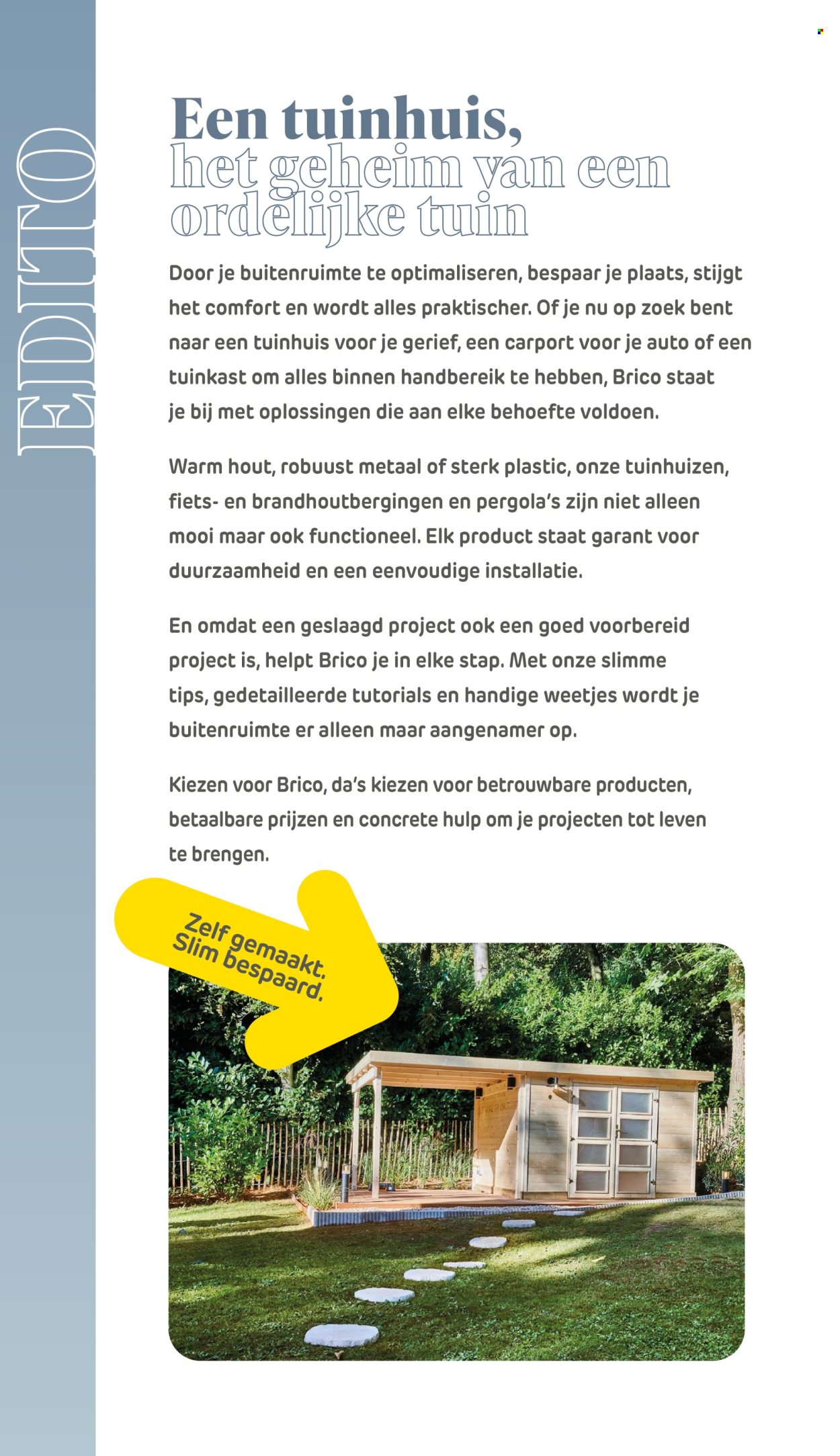 Catalogue Brico. Page 1
