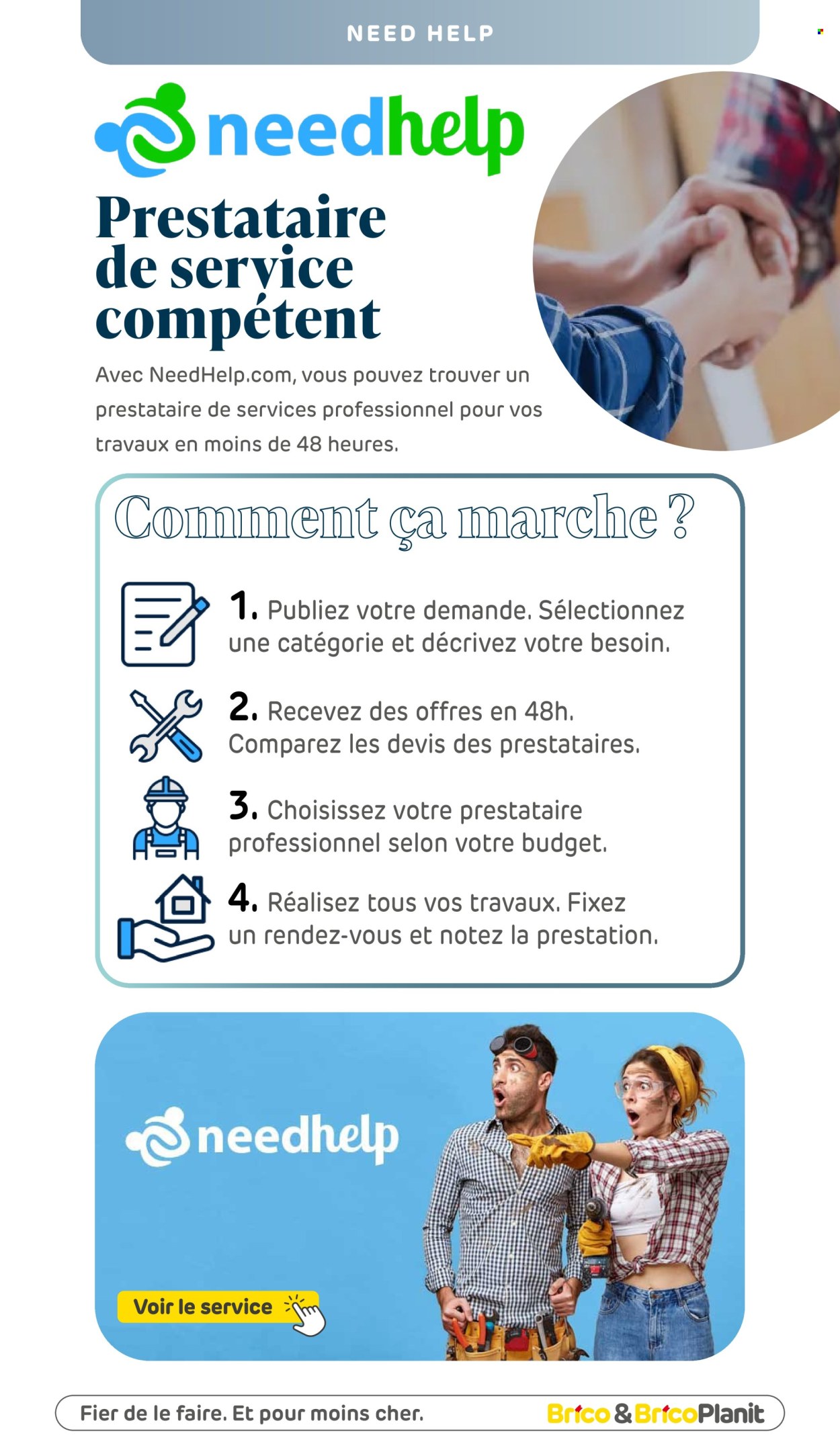 Catalogue Brico. Page 1