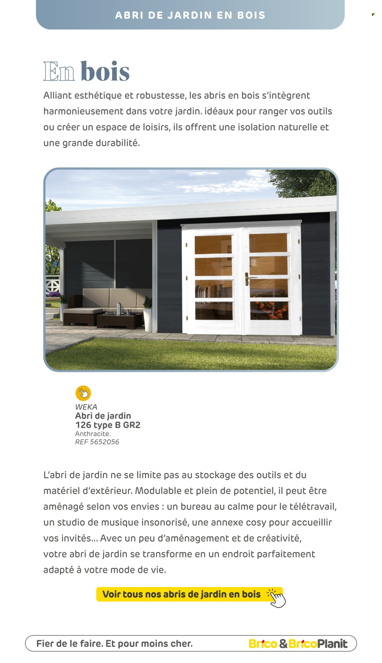 Catalogue Brico. Page 1