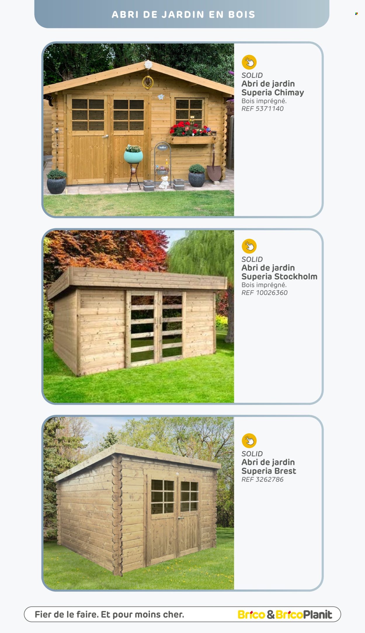 Catalogue Brico. Page 1