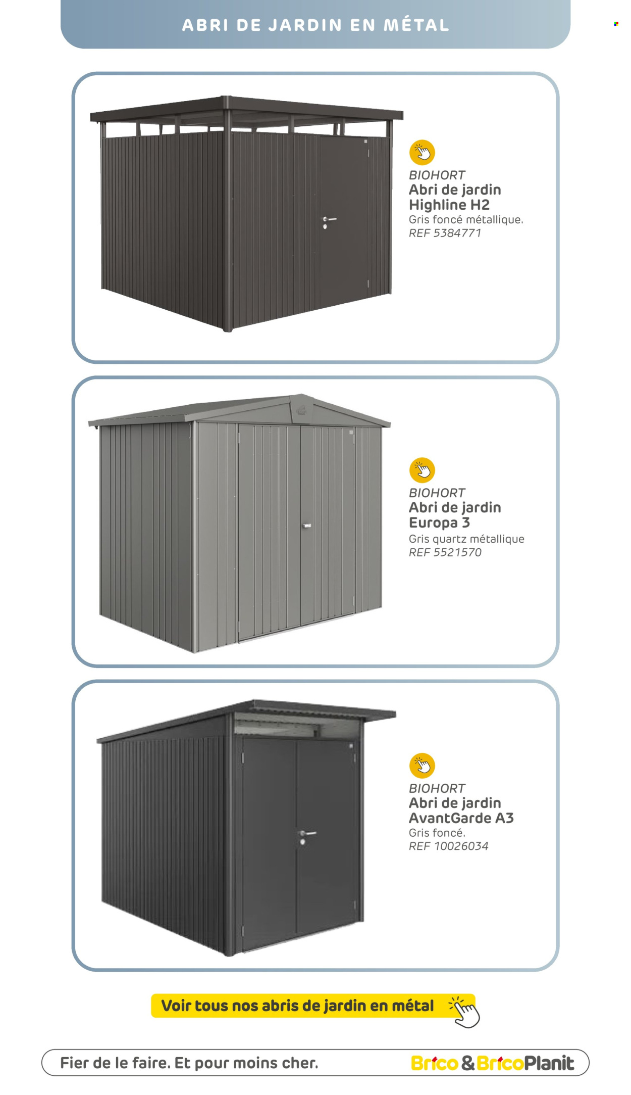 Catalogue Brico. Page 1