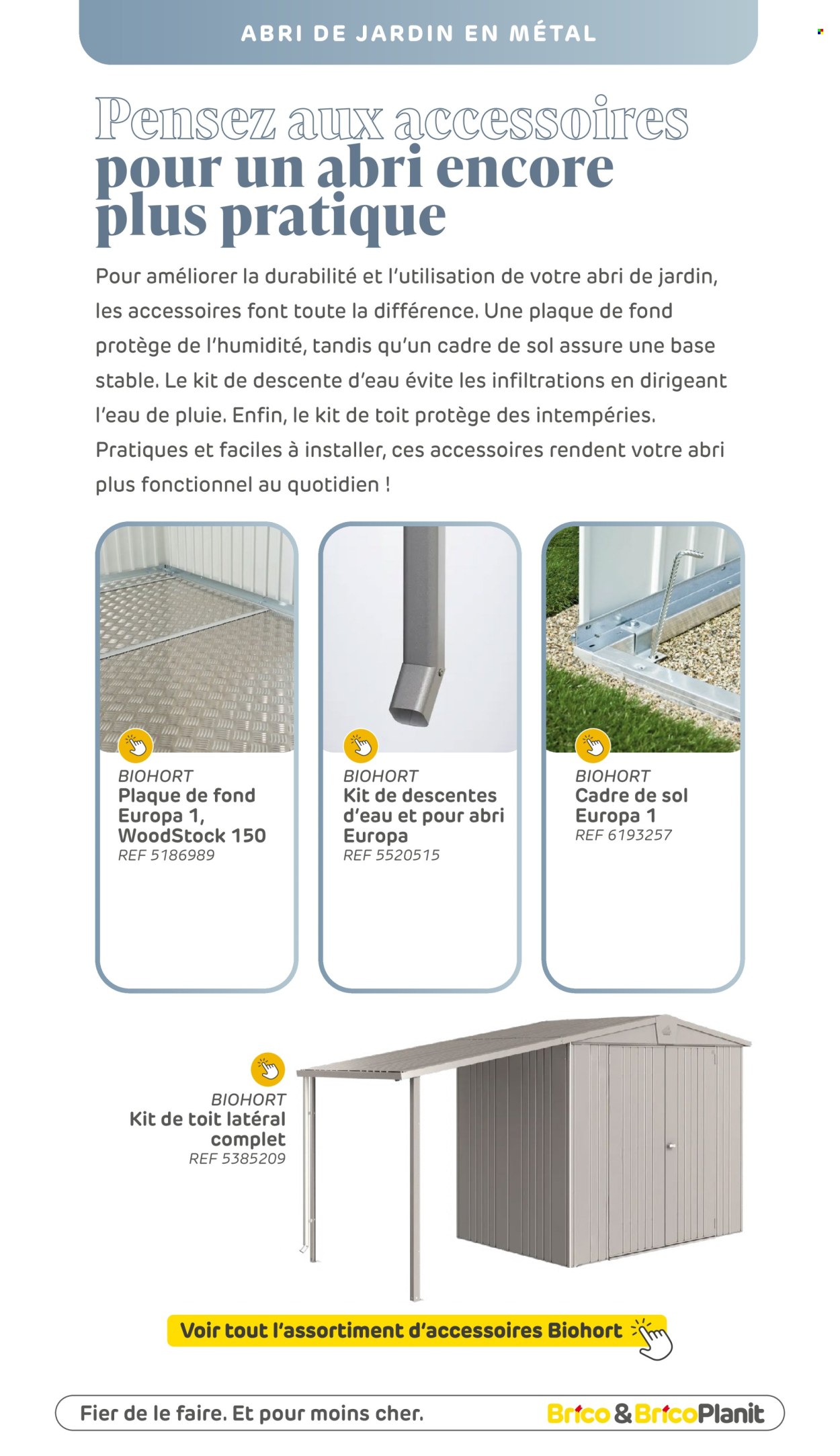 Catalogue Brico. Page 1