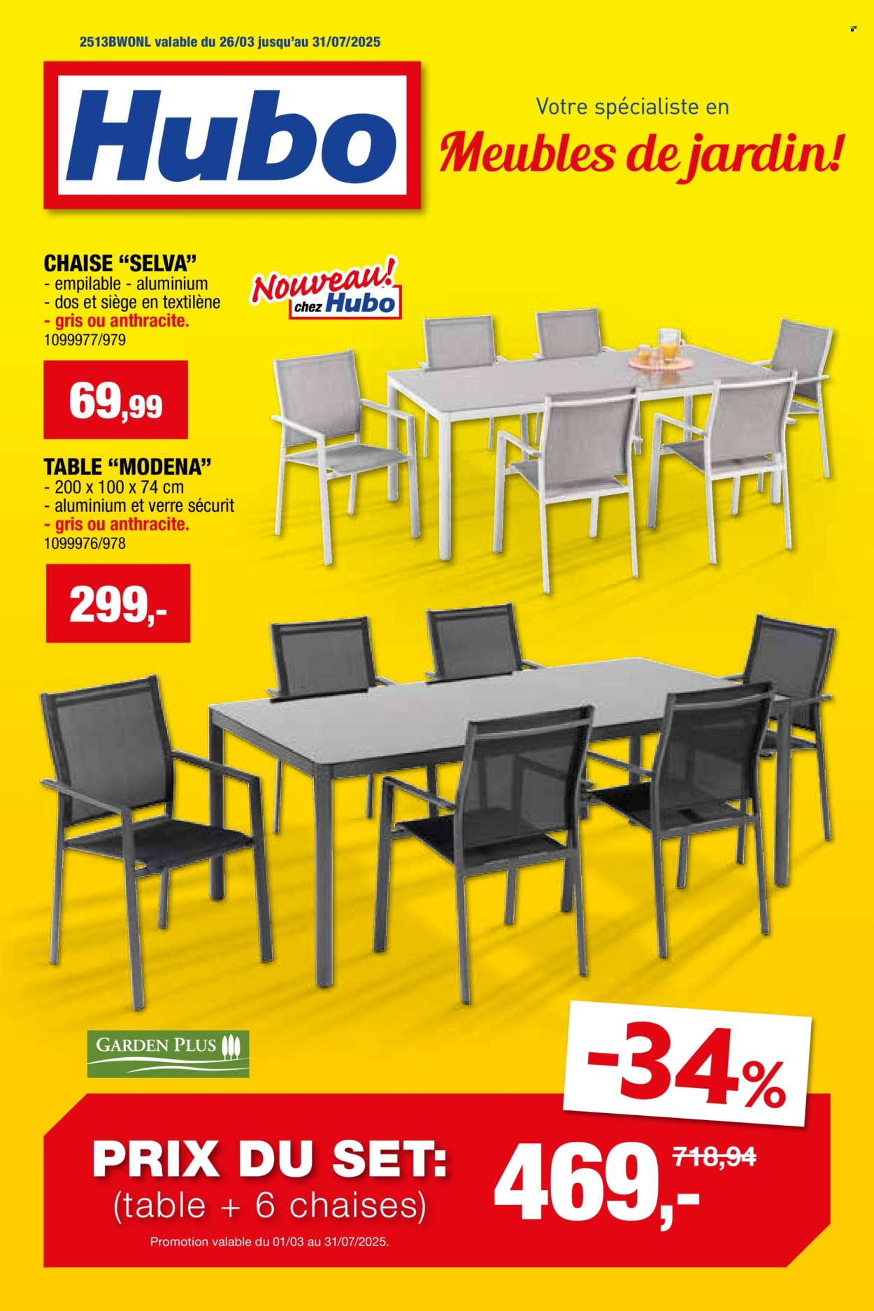 Catalogue Hubo - 26/03/2025 - 31/07/2025. Page 1