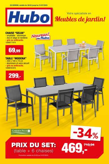 Catalogue Hubo - 26/03/2025 - 31/07/2025.